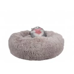 Dream Paws Anxiety Reducing Plush Bed Brown With Plush Bear Toy β Bonnie Little Paws